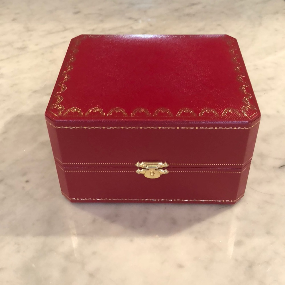 Authentic Cartier watch box